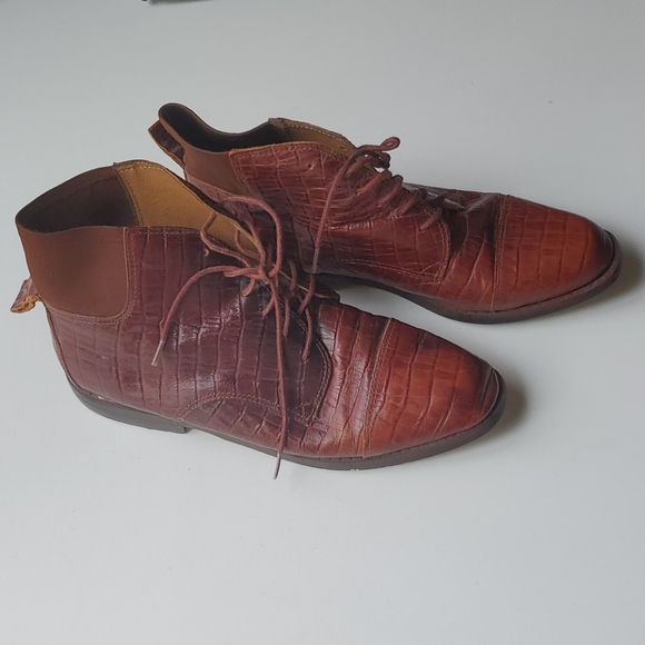 Brown Leather boots - Picture 4 of 10